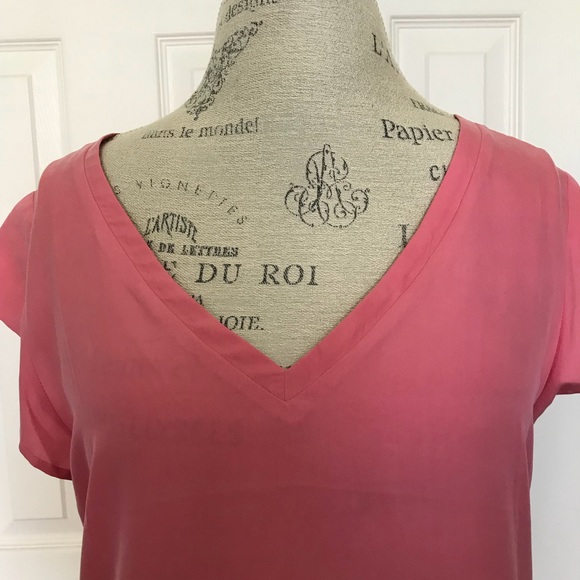 M by Marcus Silk Blouse Top - Picture 2 of 7